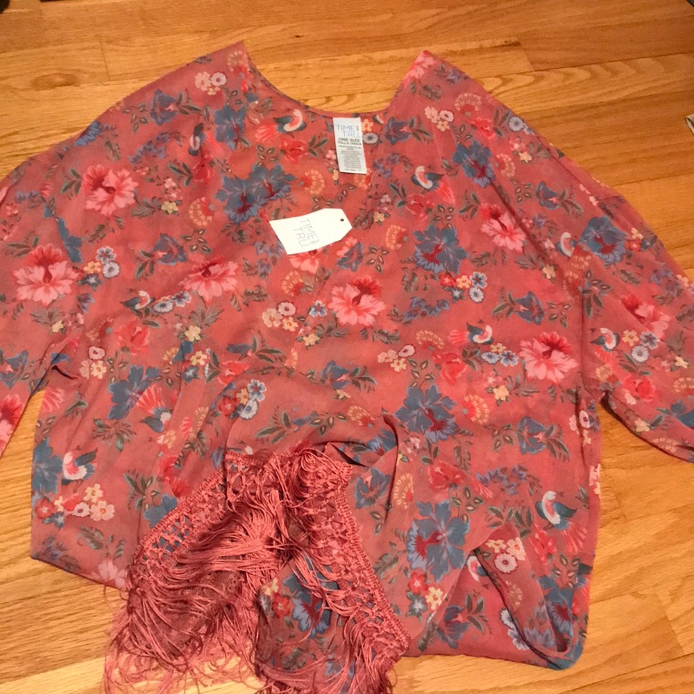 Beautiful flowered print tunic
